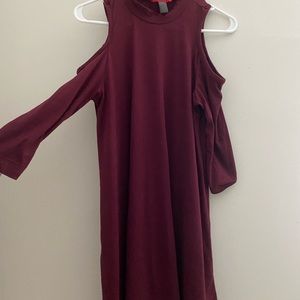 Burgandy Dress